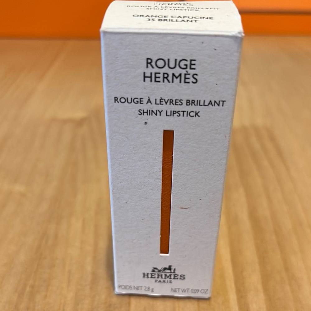 Hermes Shiny Lipstick - Orange Capucine
